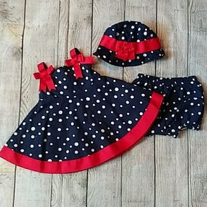 Size 6-9 month baby girl dress